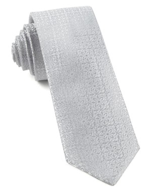 Opulent Light Silver Tie