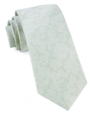Refinado Floral Spearmint Tie