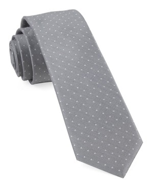 Bhldn Grey Dot Grey Tie