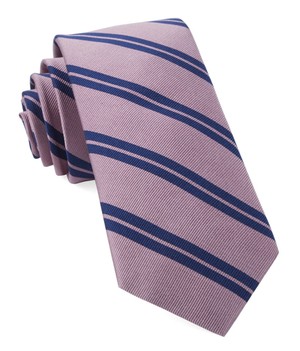 Center Field Stripe Pink Tie