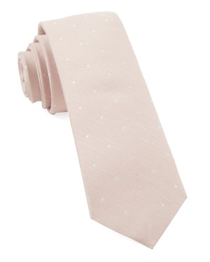Bulletin Dot Blush Pink Tie