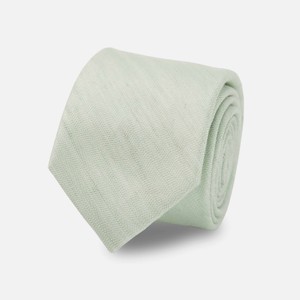 Linen Row Sage Green Tie