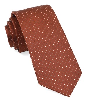 Mini Dots Copper Tie