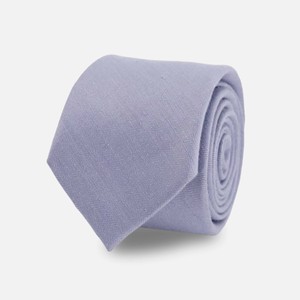 Linen Row Slate Blue Tie