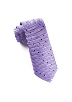 Grenafaux Dots Light Purple Tie