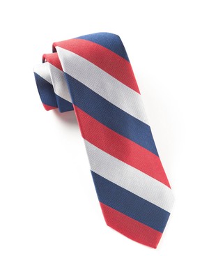 Draper Stripe Red Tie