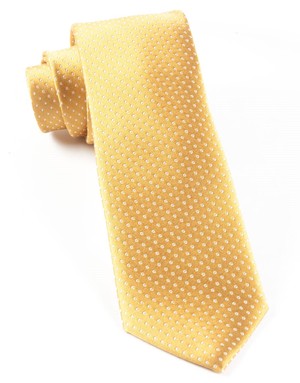 Pindot Gold Tie
