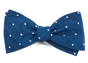 Ringside Dots Classic Blue Bow Tie