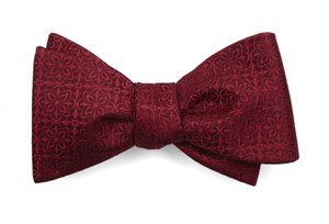 Opulent Red Bow Tie