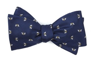Reeds Bees Navy Bow Tie