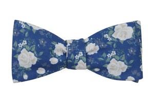 Hodgkiss Flowers Royal Blue Bow Tie