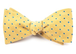 Dotted Dots Yellow Bow Tie