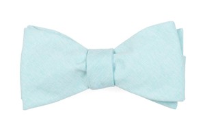 Sunset Solid Mint Bow Tie