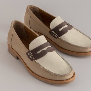 The Essex Penny Loafer - Sand Multi by GREATS