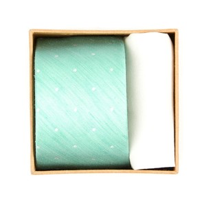 Bulletin Dot Tie Box Spearmint Gift Set