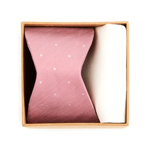 Bulletin Dot Bow Tie Box Pink Gift Set