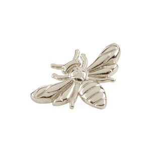 Bee Silver Lapel Pin