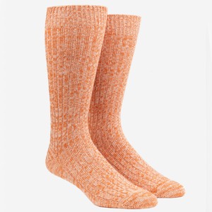 Camp Tangerine Dress Socks