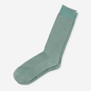 Solid Pique Jade Dress Socks