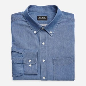 Indigo Twill Blue Casual Shirt