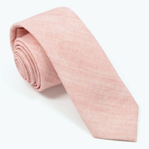Freehand Solid Dusty Blush Tie