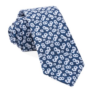 Alfresco Floral Navy Tie