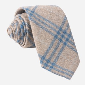 Barberis Wool Neutro Oatmeal Tie