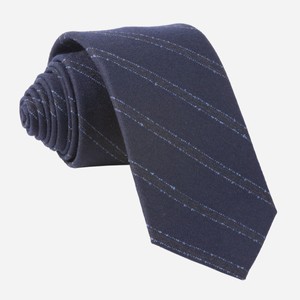 Barberis Wool Struttura Navy Tie