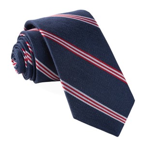 Topside Stripe Navy Tie