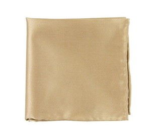 Solid Twill Light Champagne Pocket Square