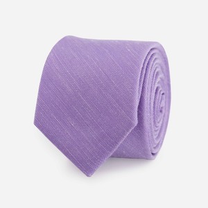 Sand Wash Solid Lavender Tie