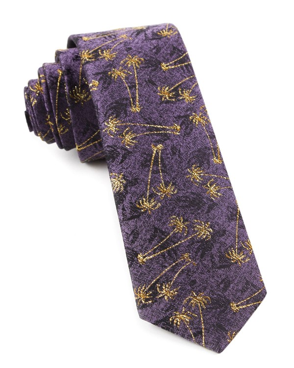 Palm Springs By Dwyane Wade Purple Tie