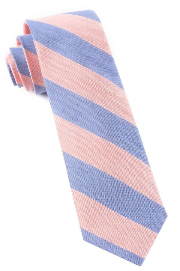 Rsvp Stripe Peach Tie