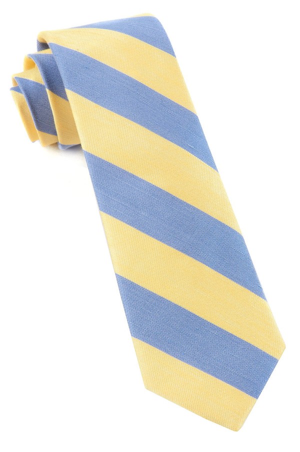 Rsvp Stripe Yellow Tie