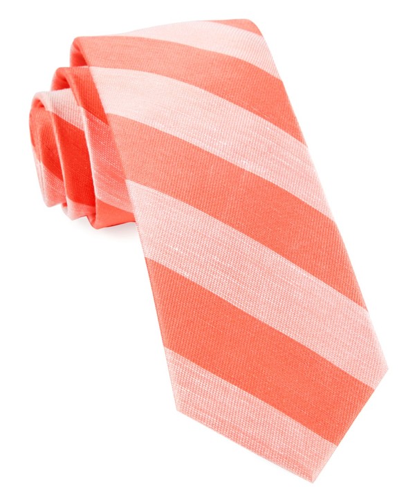 Rsvp Stripe Coral Tie
