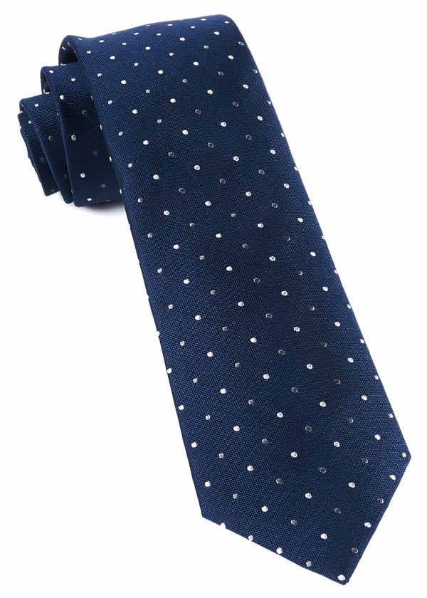 Jpl Dots Navy Tie