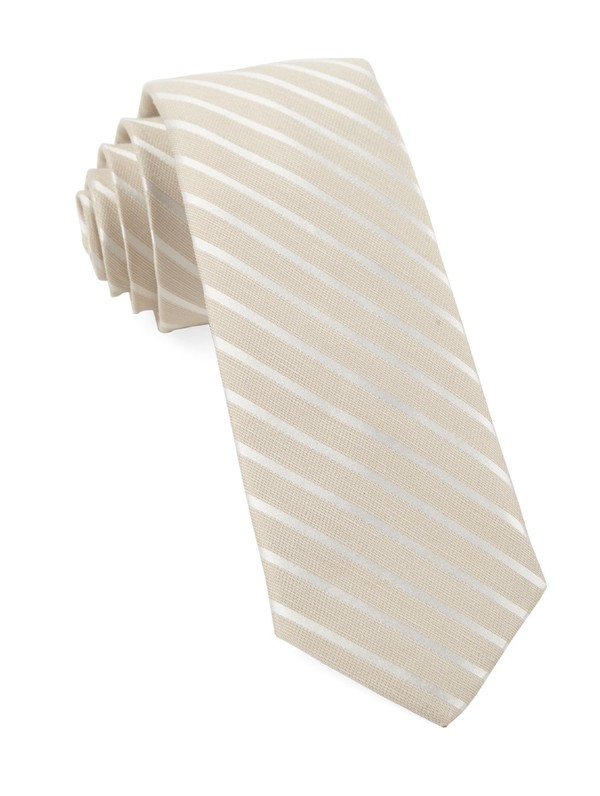 Aisle Runner Stripe Light Champagne Tie
