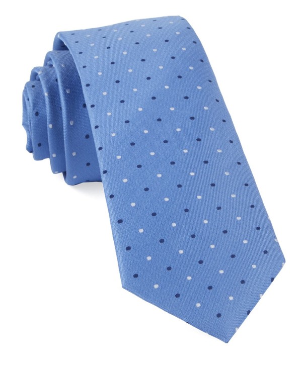 Jpl Dots Light Blue Tie