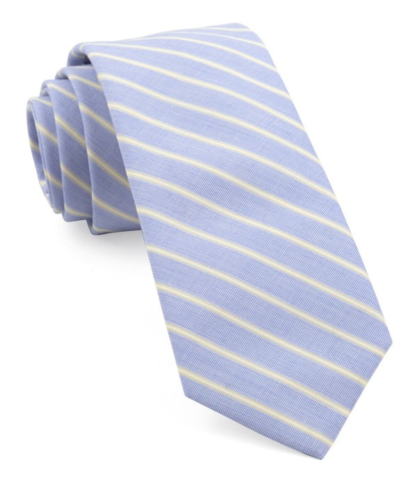 Marina Stripe Yellow Tie