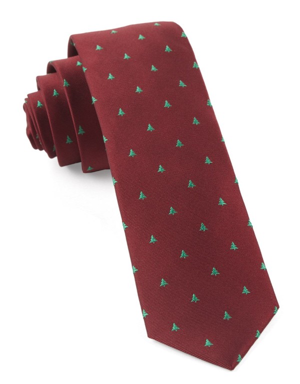 Evergreen Red Tie