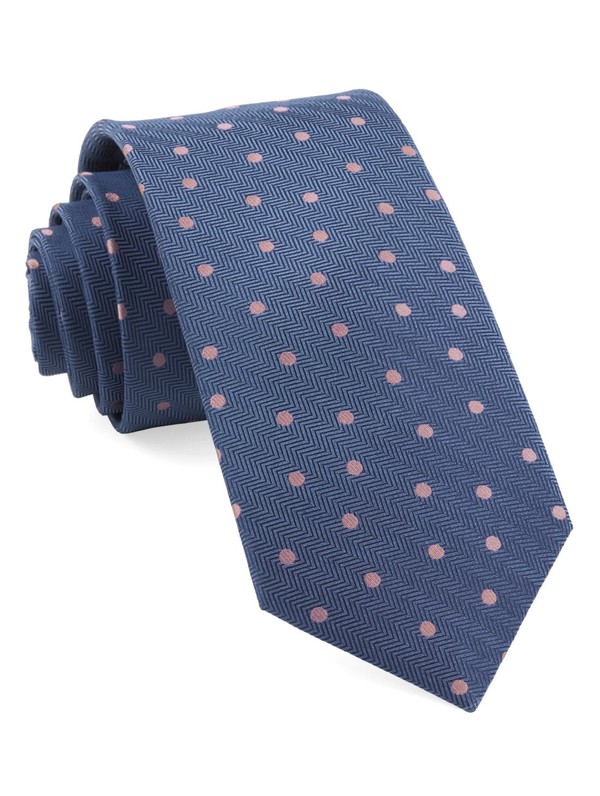 Jackson Dots Blue Tie