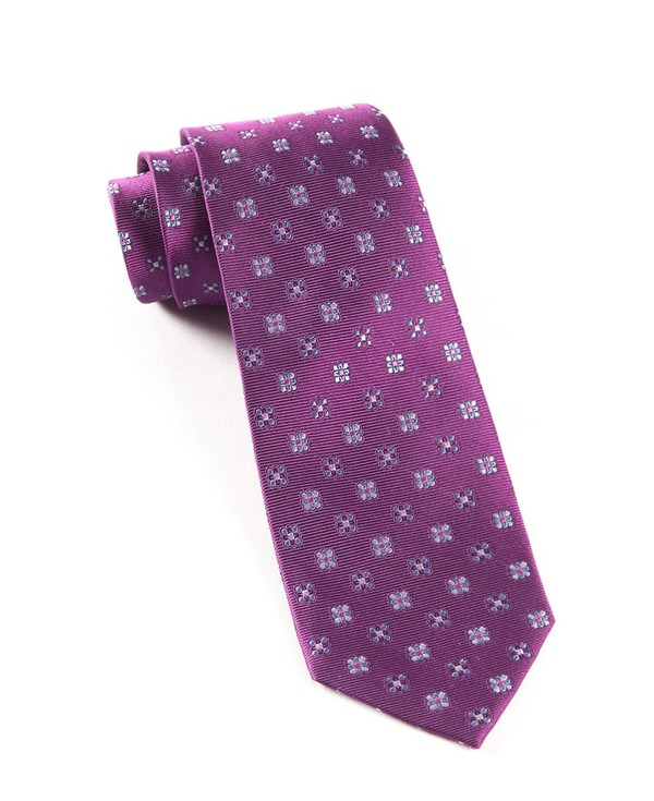 Juneberry Plum Tie