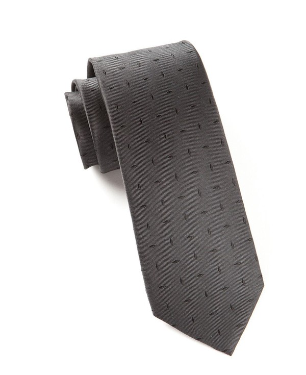 Industry Solid Black Tie