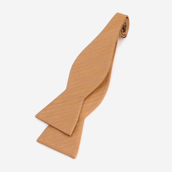 Mumu Weddings - Desert Solid Copper Bow Tie