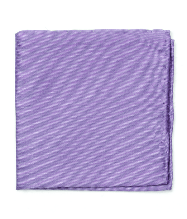 Sand Wash Solid Lavender Pocket Square
