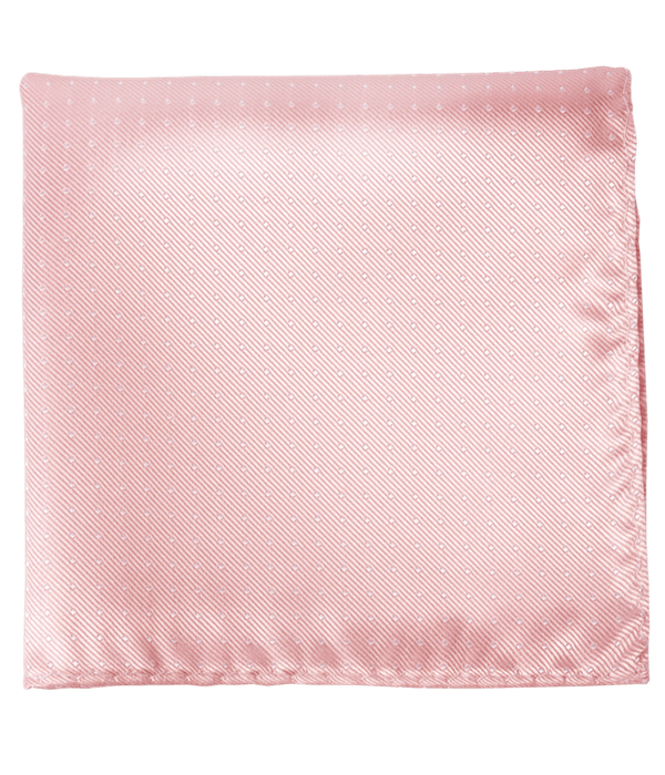 Mini Dots Blush Pink Pocket Square