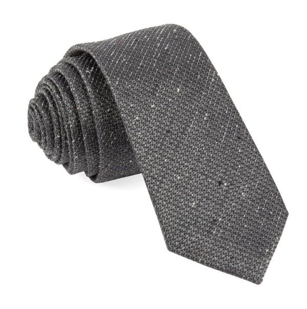 Five Star Solid Grey Tie