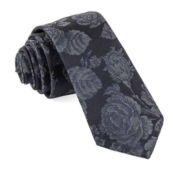 Ritz Floral Black Tie