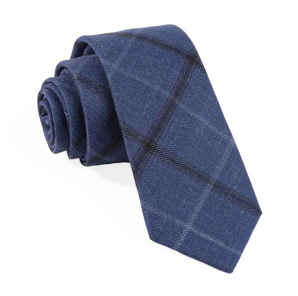 Barberis Wool Sera Blue Tie
