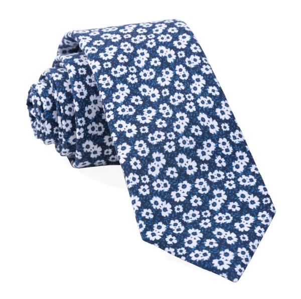 Alfresco Floral Navy Tie